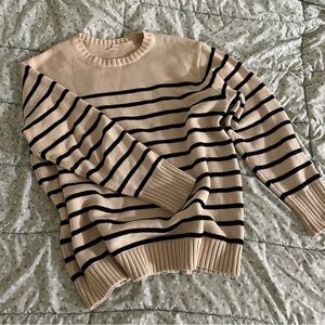 brandy melville oversized striped sweater